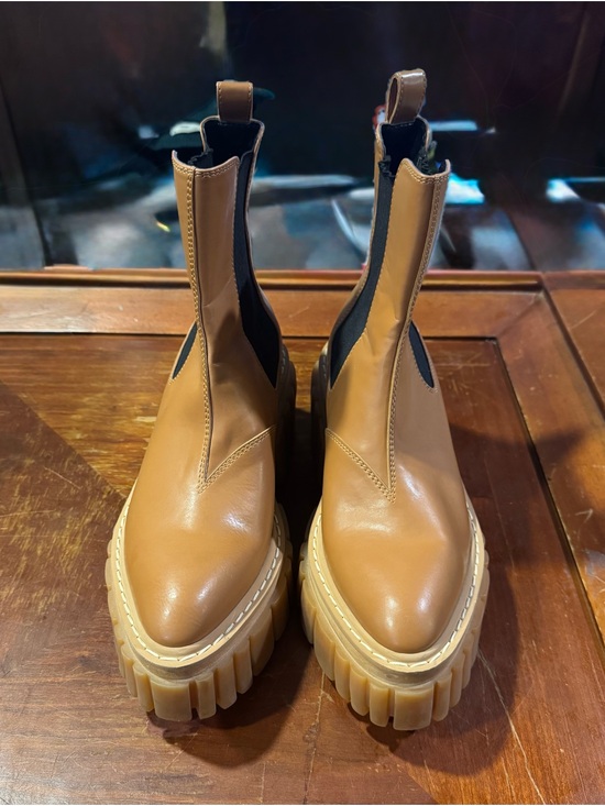 Stella McCartney Shoes - Stella McCartney Emilie Chunky Chelsea Boots Women’s Size 41 Brown Camel Color